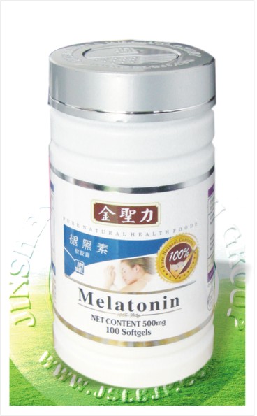 点击放大 金圣力牌褪黑素软胶囊