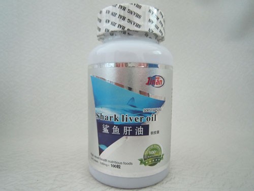 鲨鱼肝油软胶囊 