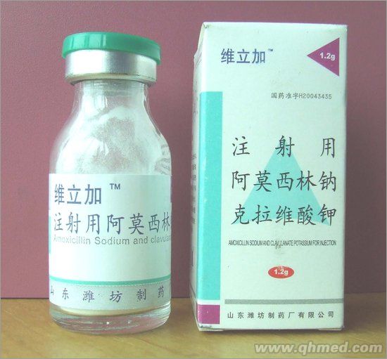 注射用阿莫西林钠克拉维酸钾 维立加