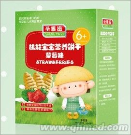 机能宝宝营养饼干草莓味 