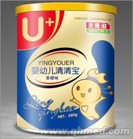 婴幼儿清清宝香橙味 