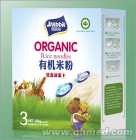 有机米粉鳄鱼胡萝卜 