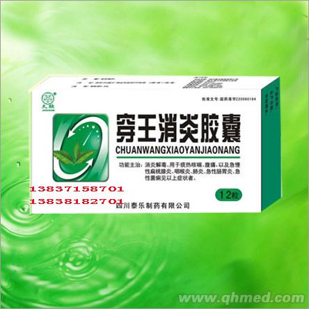 穿王消炎胶囊 