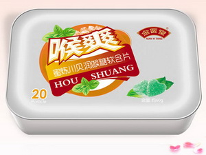 喉爽-蜜炼川贝润喉糖软含片