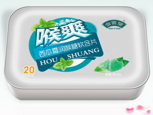 喉爽-西瓜霜润喉糖软含片
