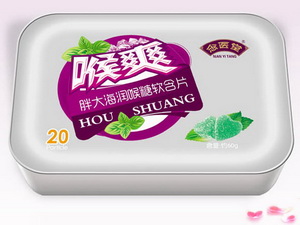 喉爽-胖大海润喉糖软含片