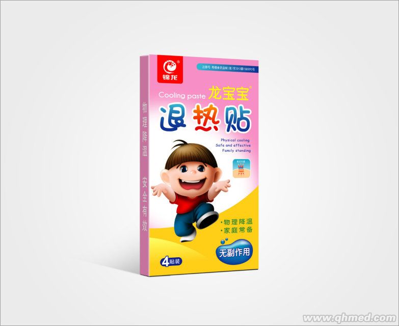 龙宝宝退热贴4贴