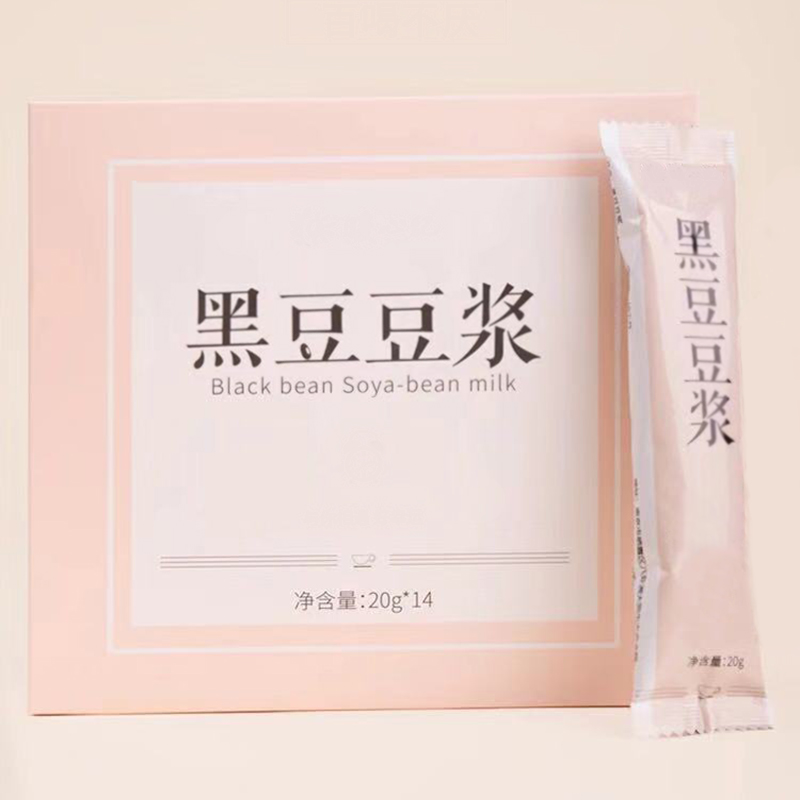 无添加早餐豆浆粉 黑豆豆浆生产厂家