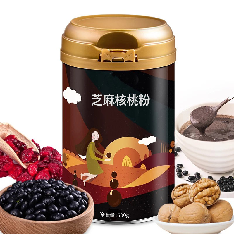 黑芝麻核桃粉 养发护发防脱 营养粉生产厂