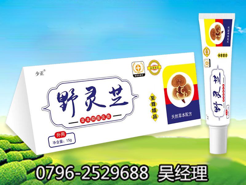 野灵芝草本抑菌乳膏